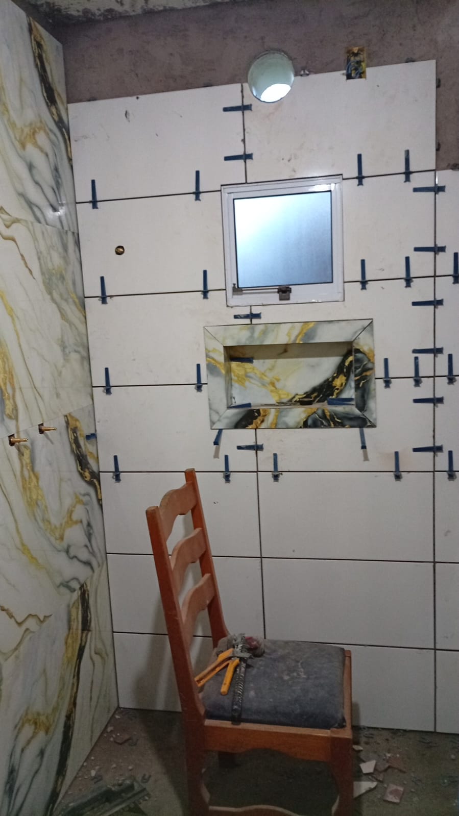Fase de revestimento e acompanhamento